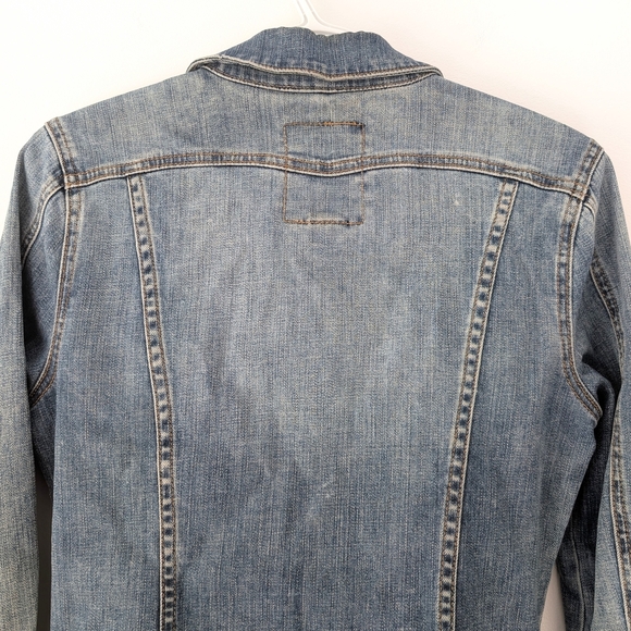 Parasuco Women's Cropped Blue Jeans Jackets ~ Size Small - Picture 8 of 10